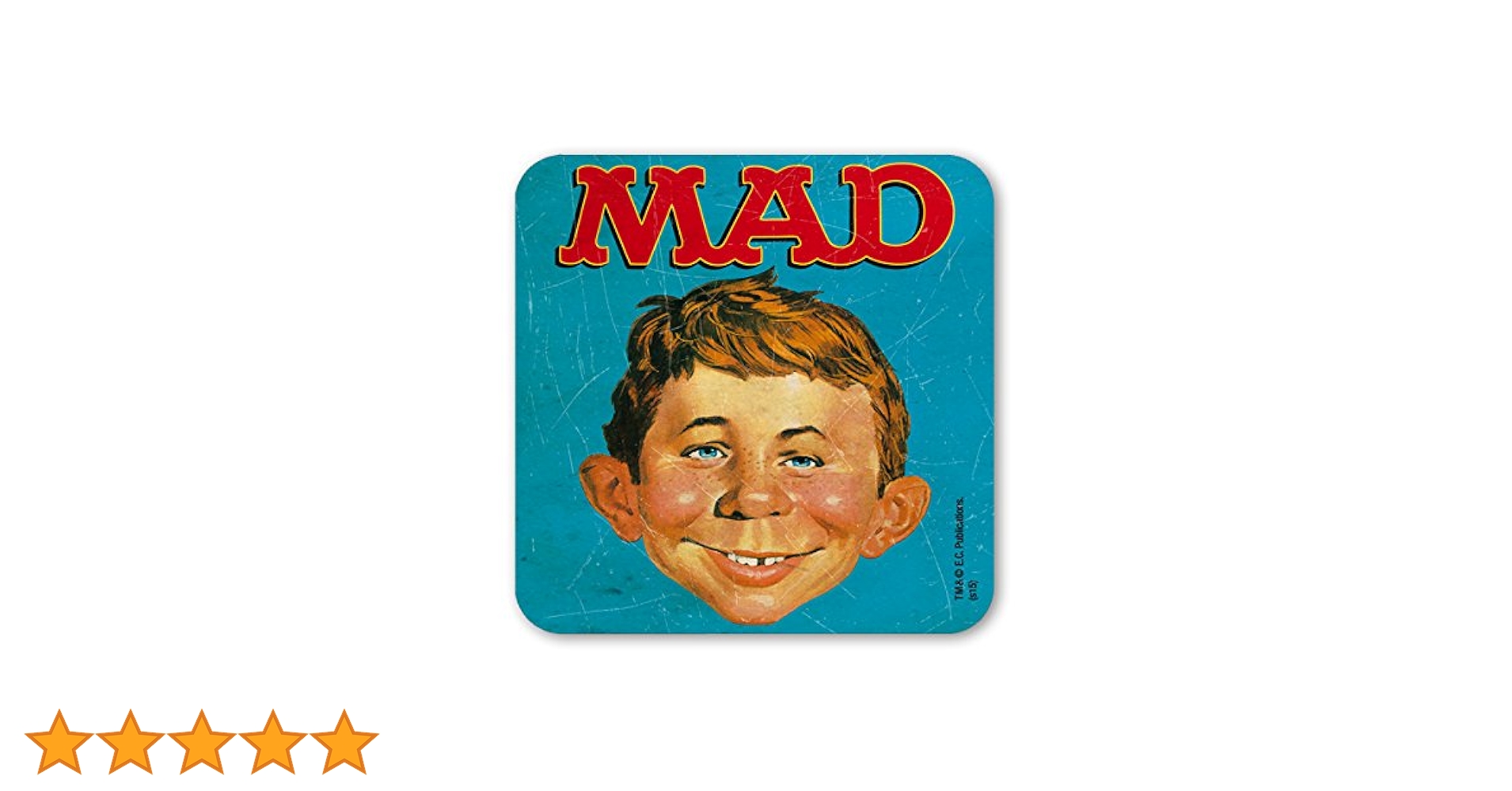 Logoshirt Alfred E. Neumann – Mad Magazine – Colour